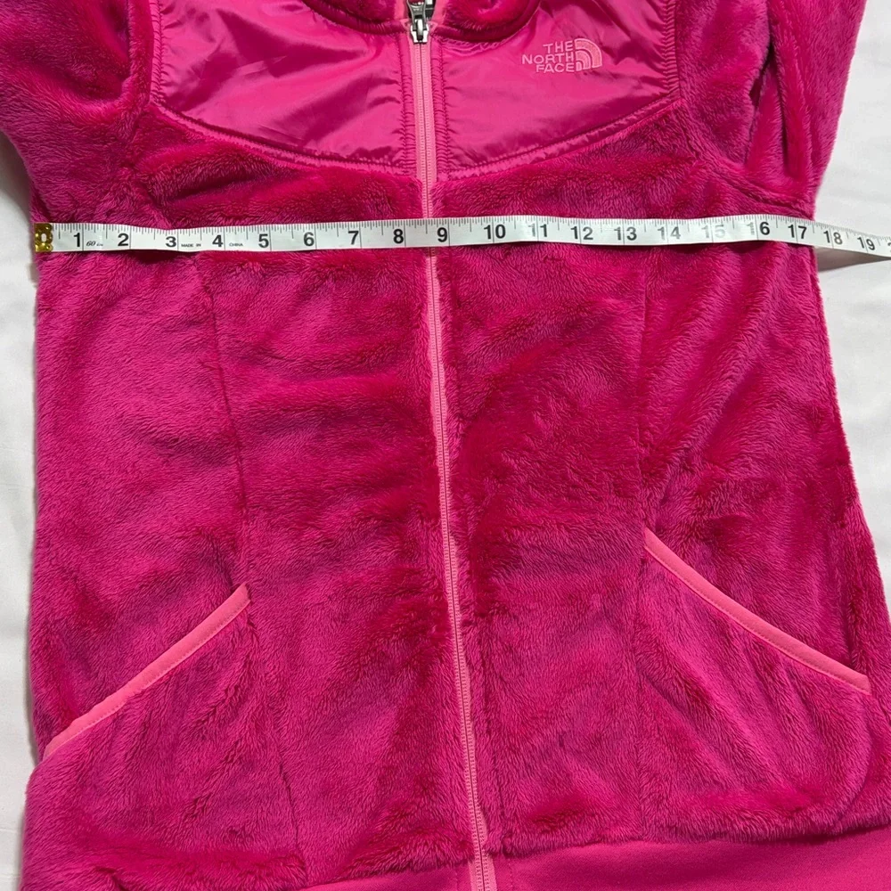 North face girls Osito full zip hoodie size L - Picture 6 of 8